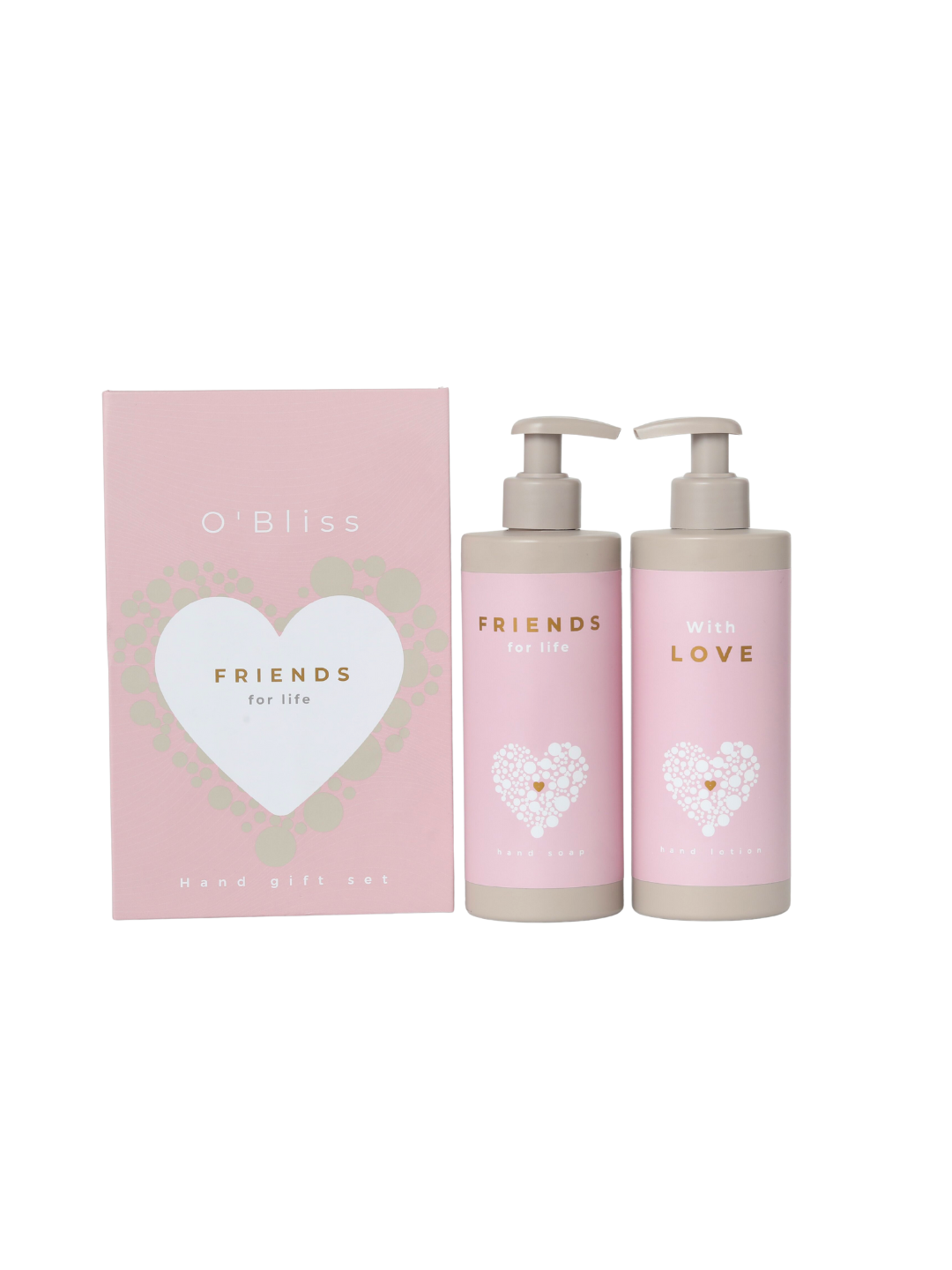 Hand giftset - Friends & with love