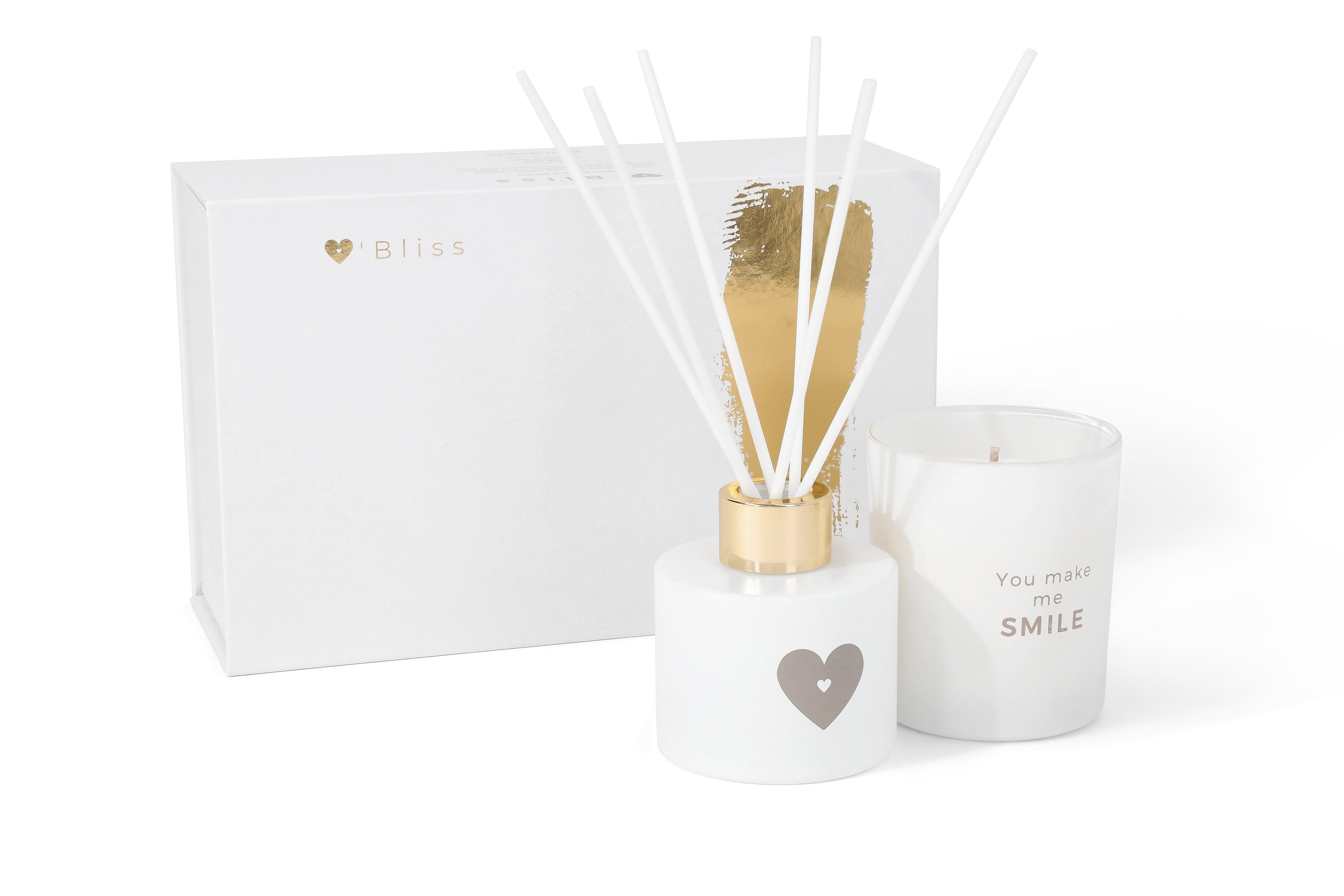 Candle & diffuser giftset - Smile