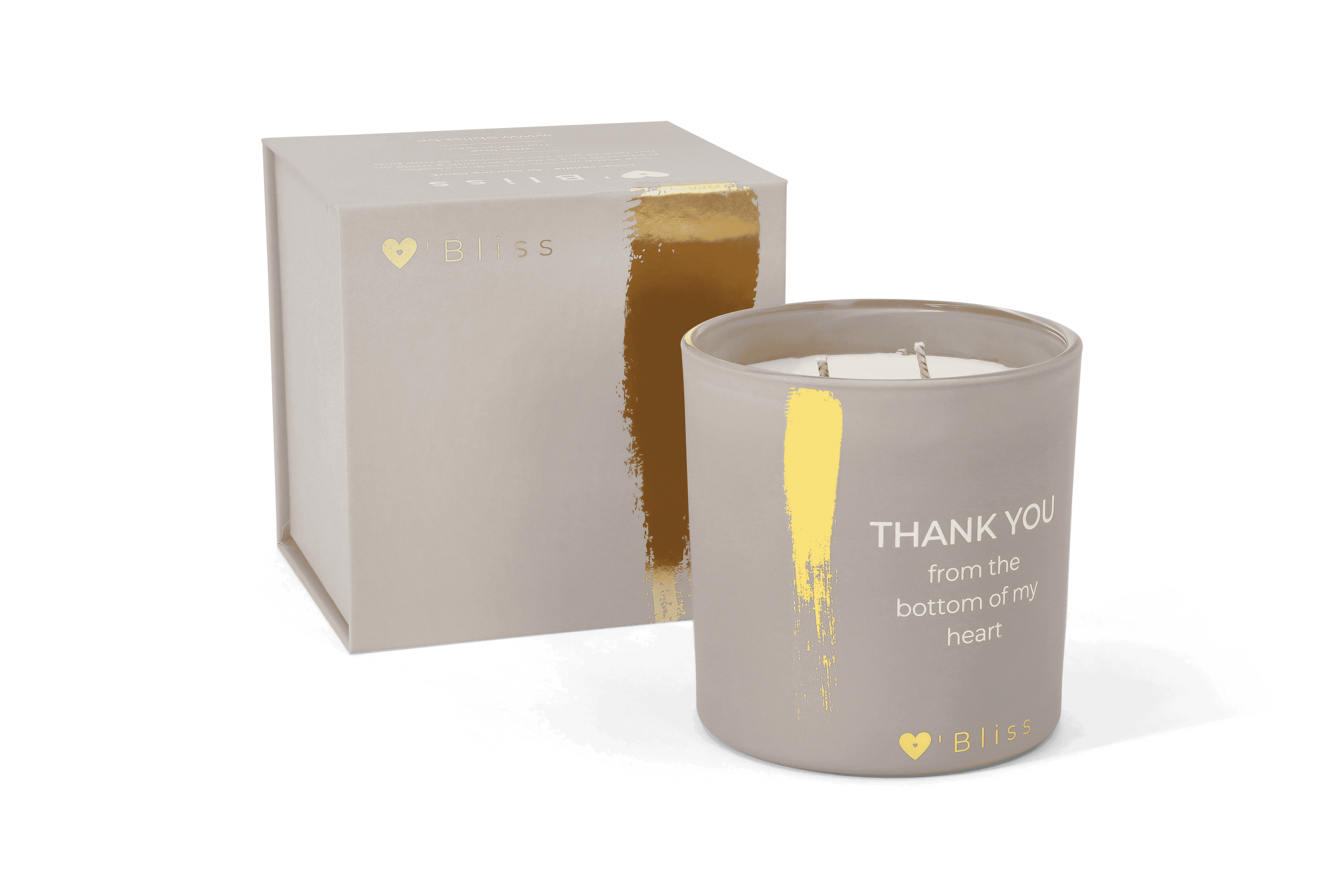 Candle XL - Thank you heart