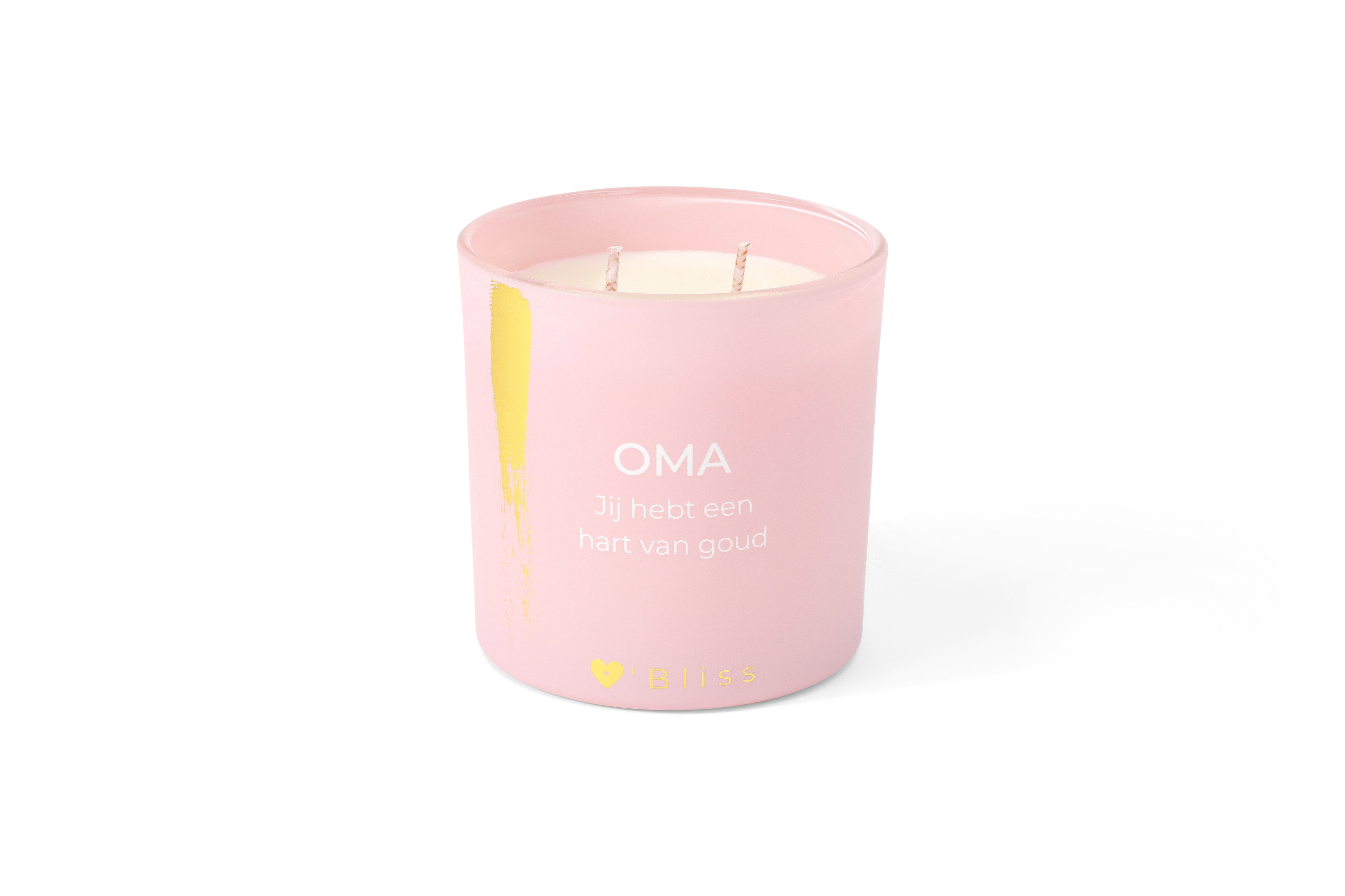 Candle XL - Oma hart van goud