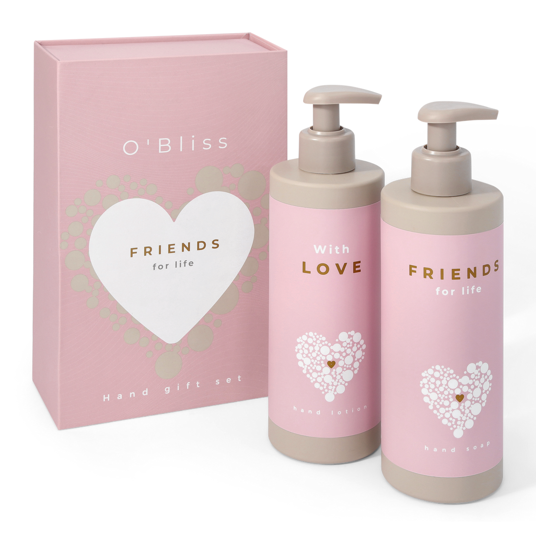 Hand giftset - Friends & with love