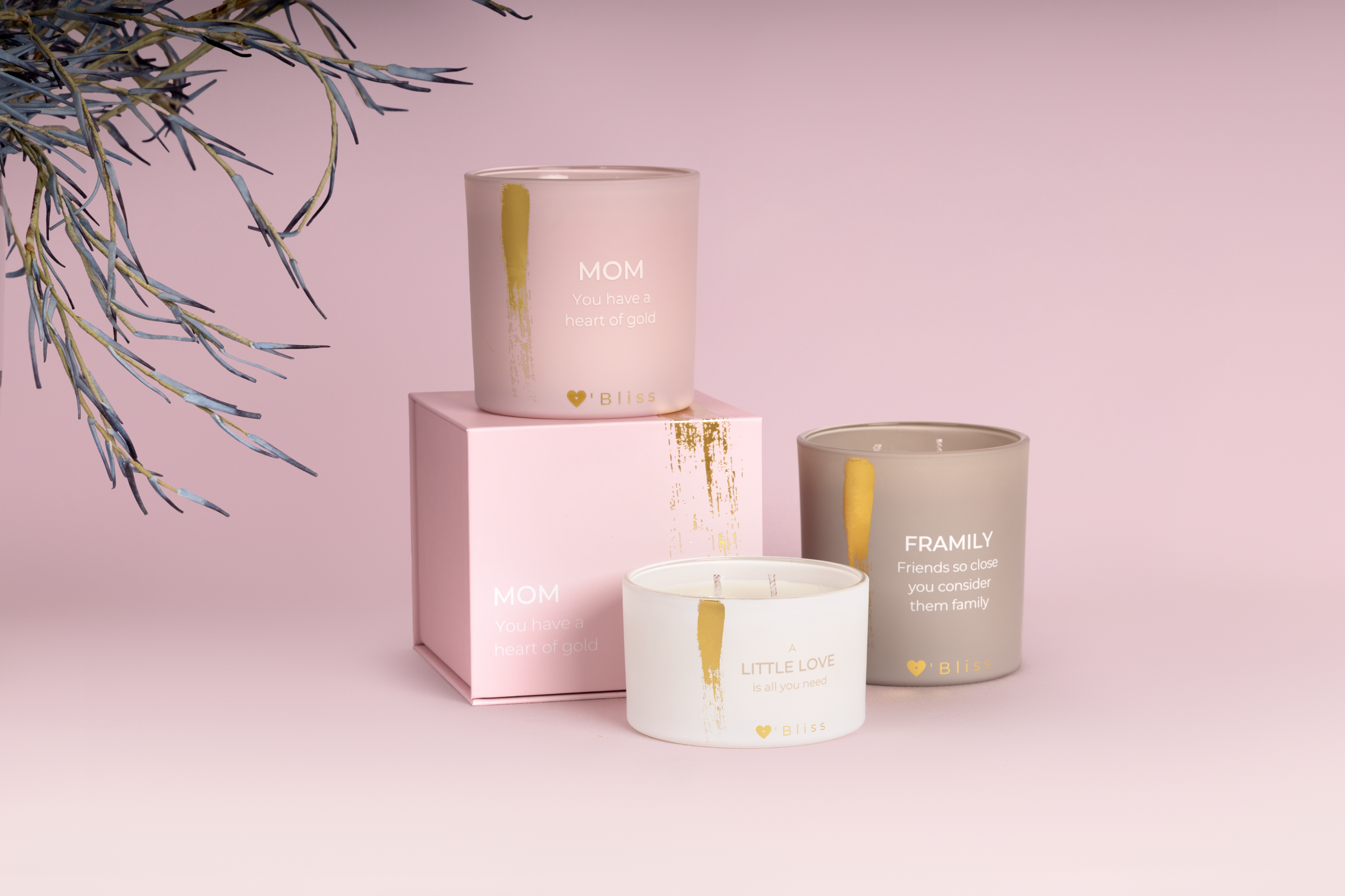 O'bliss collectie kaarsen