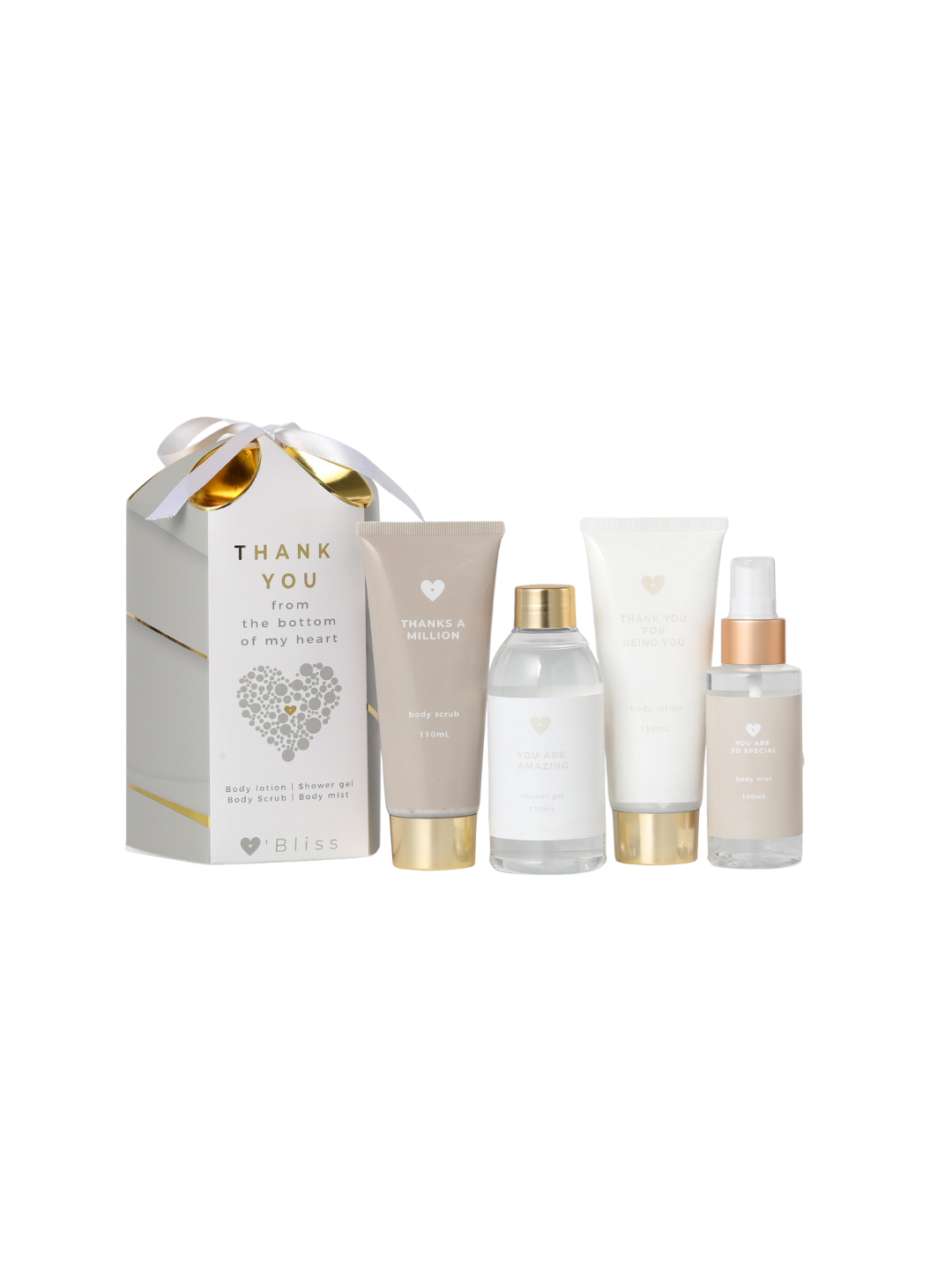 Spa giftset - Thank you from the bottom of my heart
