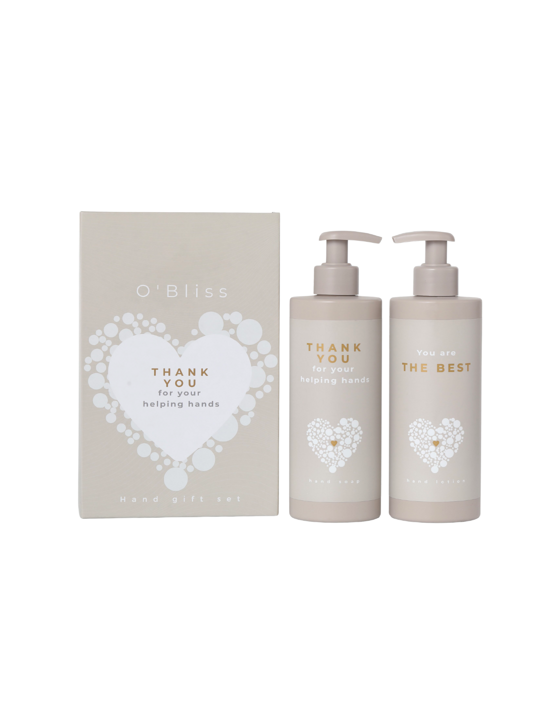 Hand giftset - Thank you &amp; the best