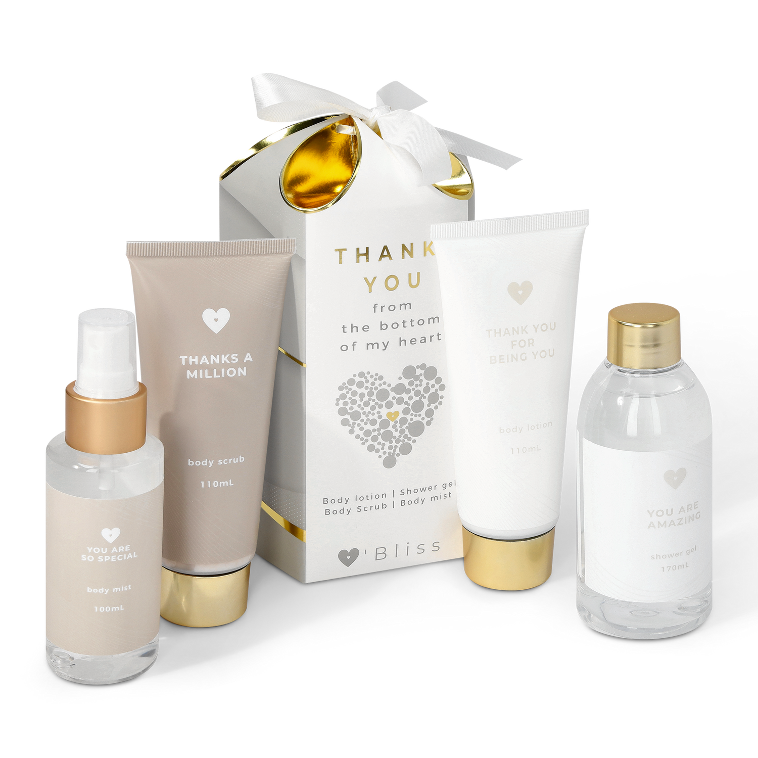 Spa giftset - Thank you from the bottom of my heart