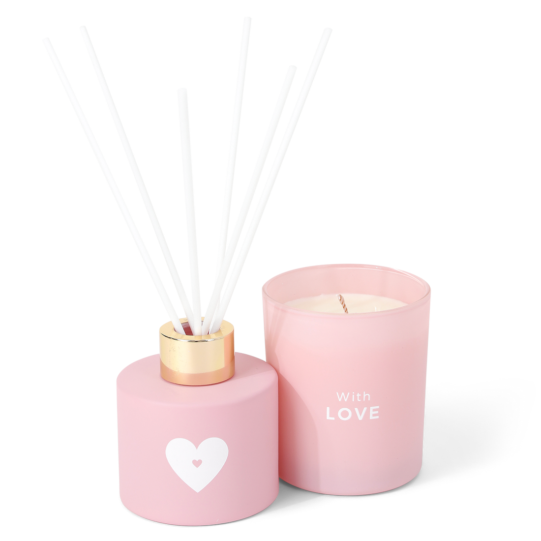 Candle & diffuser giftset - With love