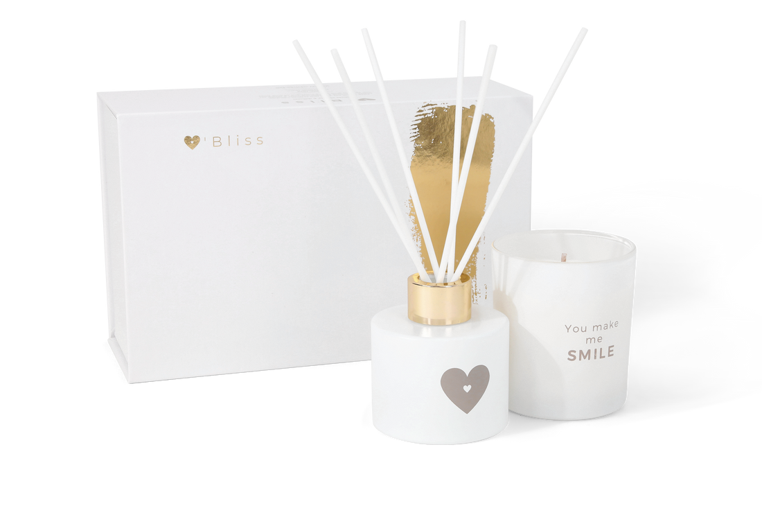 Candle &amp; diffuser giftset - Smile