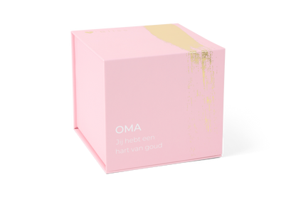 Candle XL - Oma hart van goud