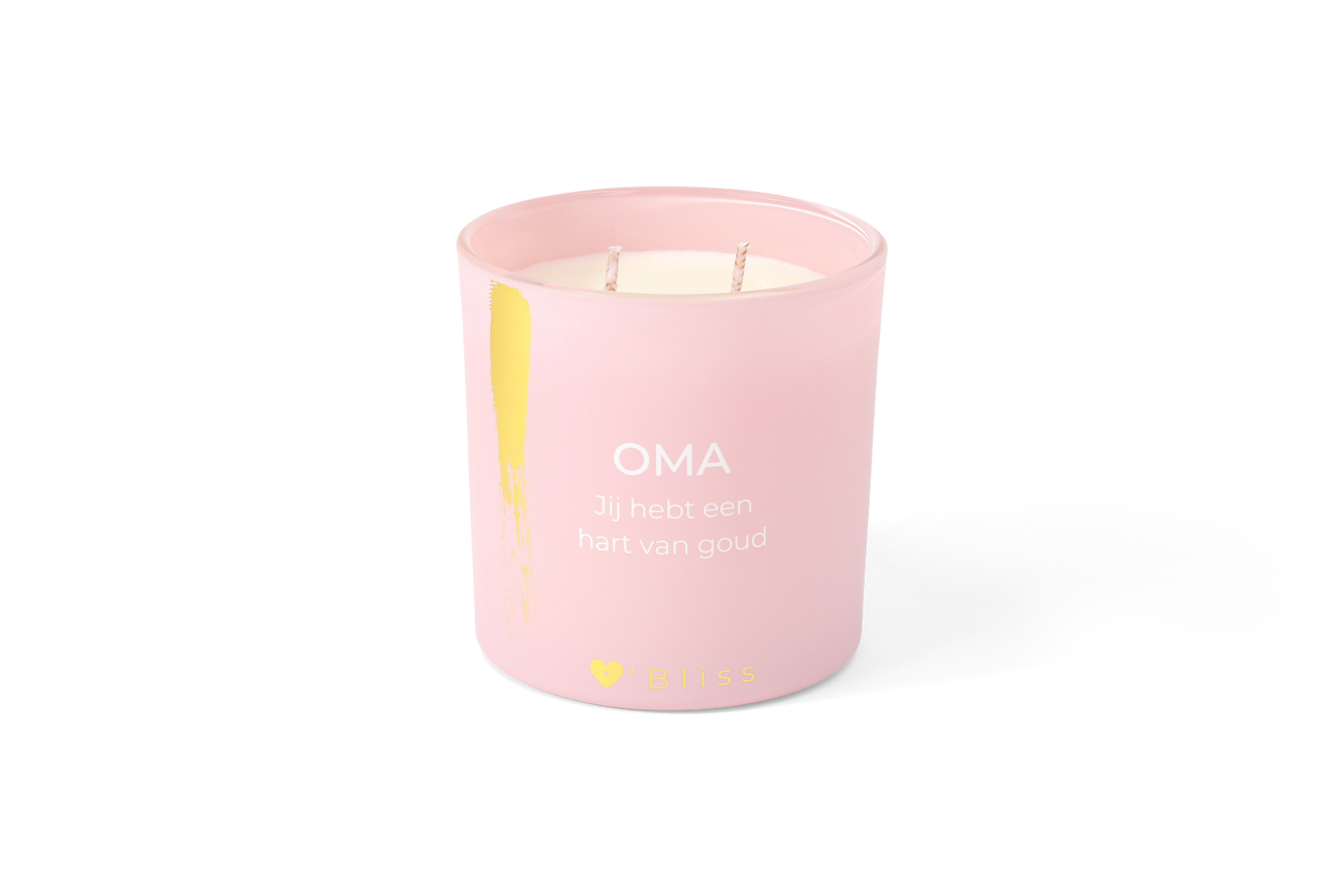 Candle XL - Oma hart van goud